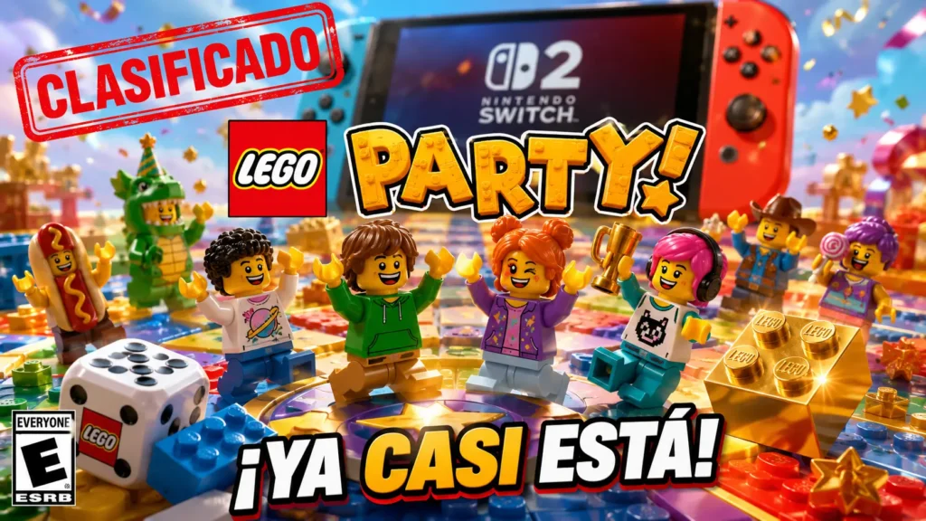 LEGO Party ha sido clasificado por la ESRB para Nintendo Switch 2.