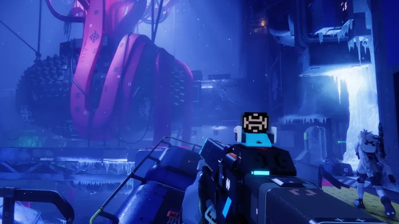 Arte promocional de Marathon mostrando el modo PvE experimental Vault Breaker.