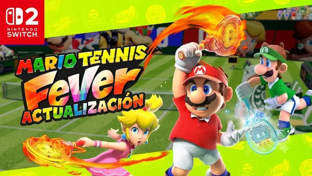 Mario Tennis Fever recibe una nueva pista inspirada en Super Mario Galaxy mediante una actualización gratuita.