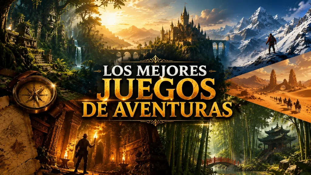 Comparativa con los mejores juegos de aventuras para PC, PlayStation, Xbox y Nintendo Switch.
