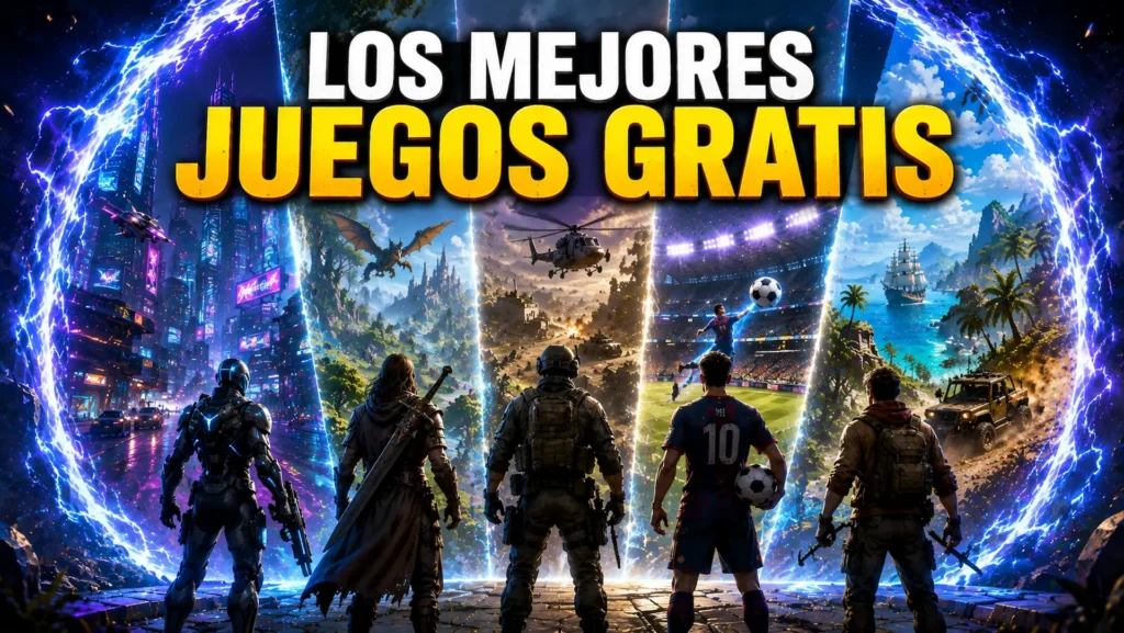 Comparativa con los mejores juegos gratis para PC, PlayStation, Xbox y Nintendo Switch.
