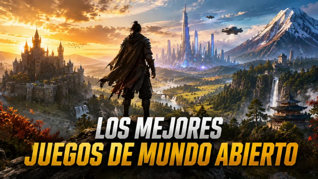 Comparativa con los mejores juegos de mundo abierto para PC, PlayStation, Xbox y Nintendo Switch.