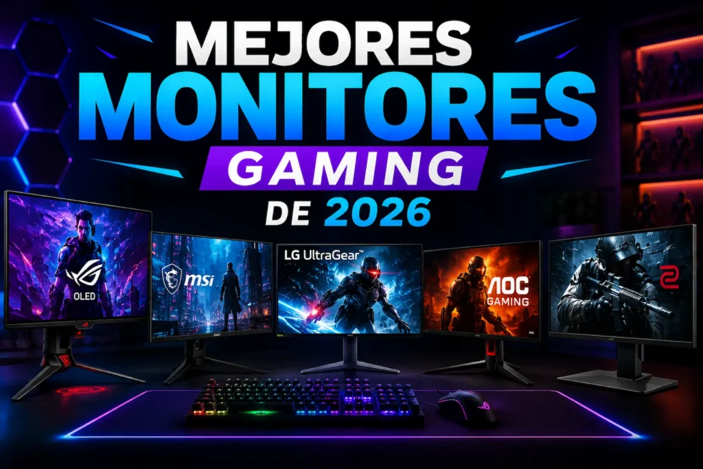Mejores monitores gaming de 2026