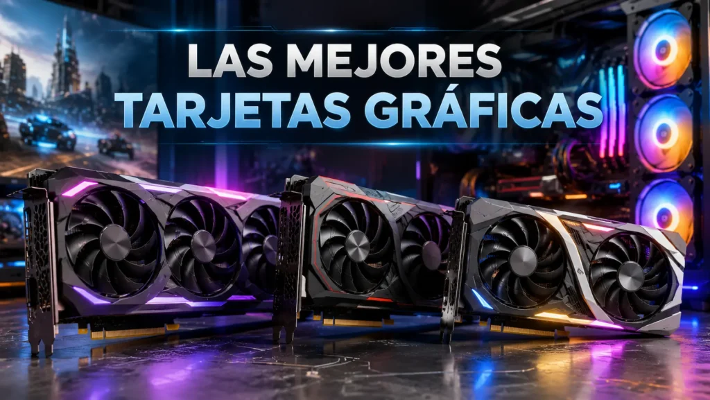 Comparativa con las mejores tarjetas gráficas para jugar en PC en 2026.
