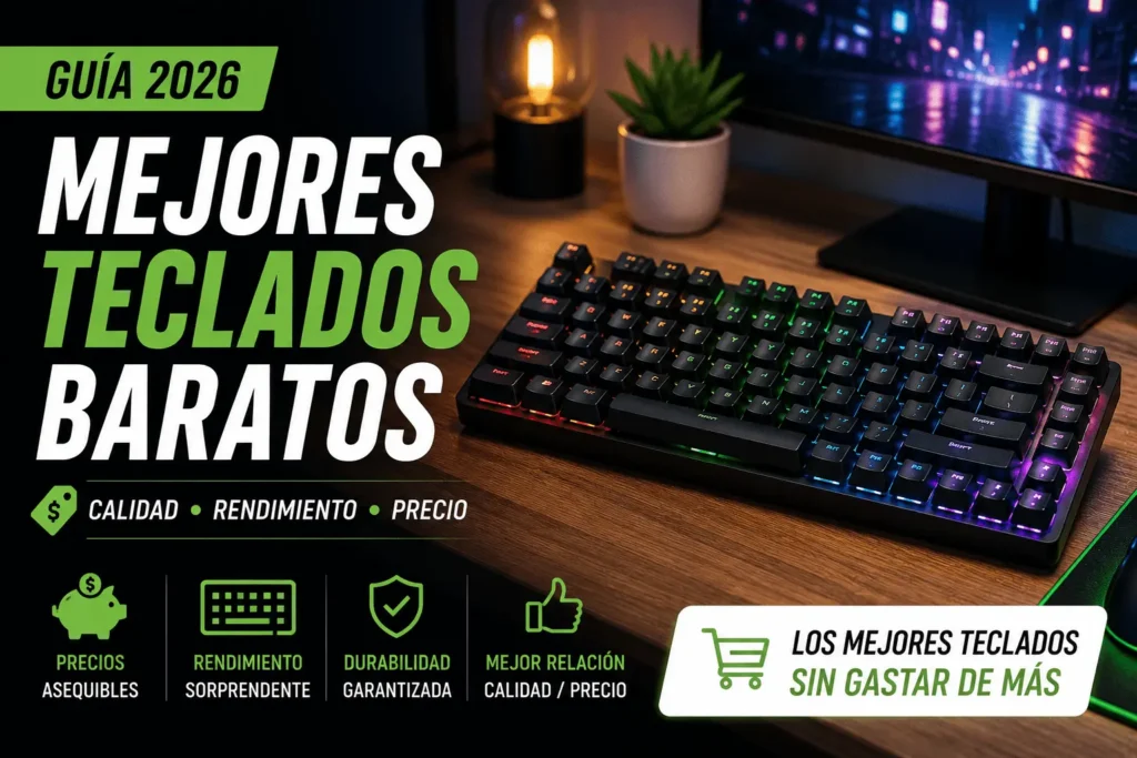Mejores teclados baratos gaming de 2026