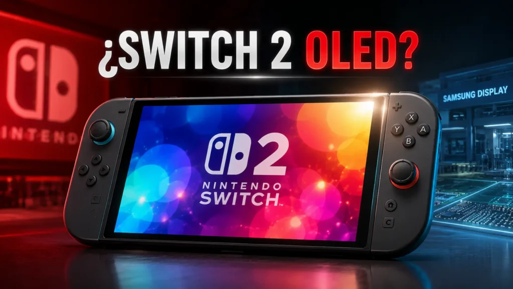 Nintendo Switch 2 protagoniza un nuevo rumor sobre una futura versión con pantalla OLED.