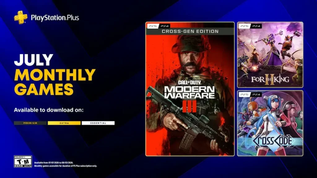 PlayStation Plus de julio de 2026
