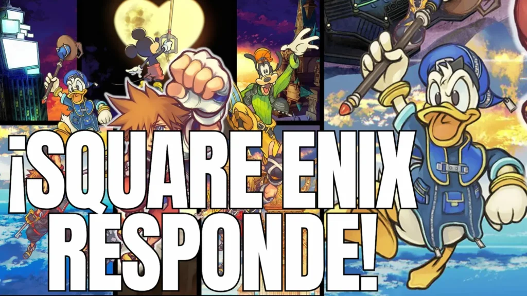 Square Enix asegura que la ilustración de Kingdom Hearts Collection no fue creada con inteligencia artificial.