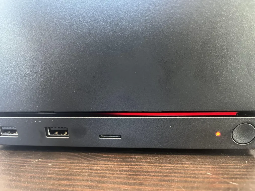 Steam Machine línea roja de la muerte