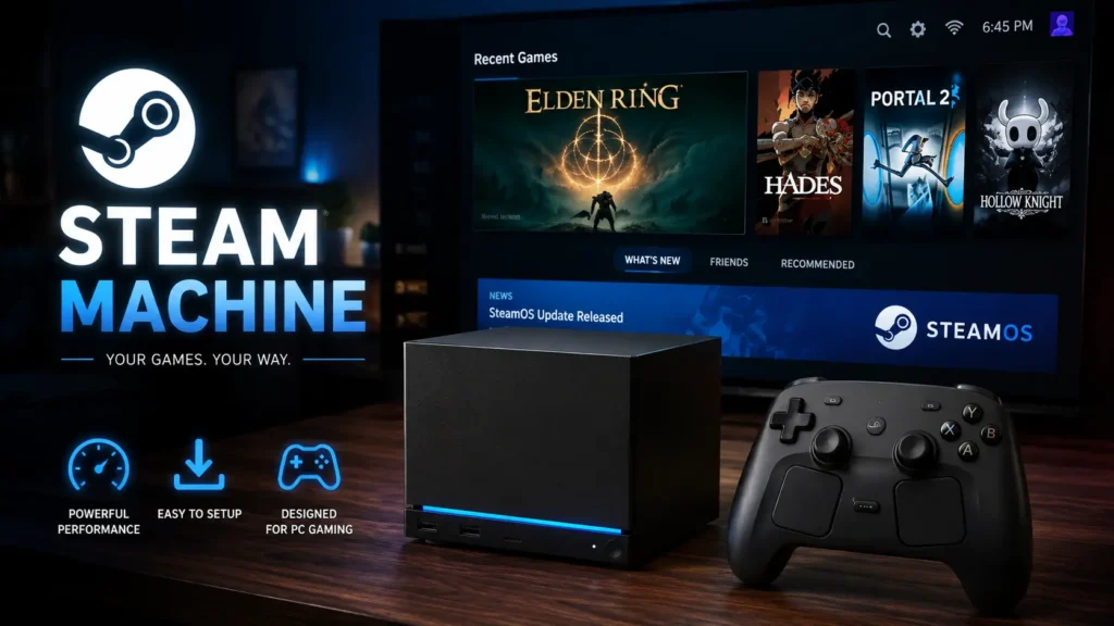 Valve asegura que Steam Machine es un éxito pese a no competir con PlayStation o Xbox.