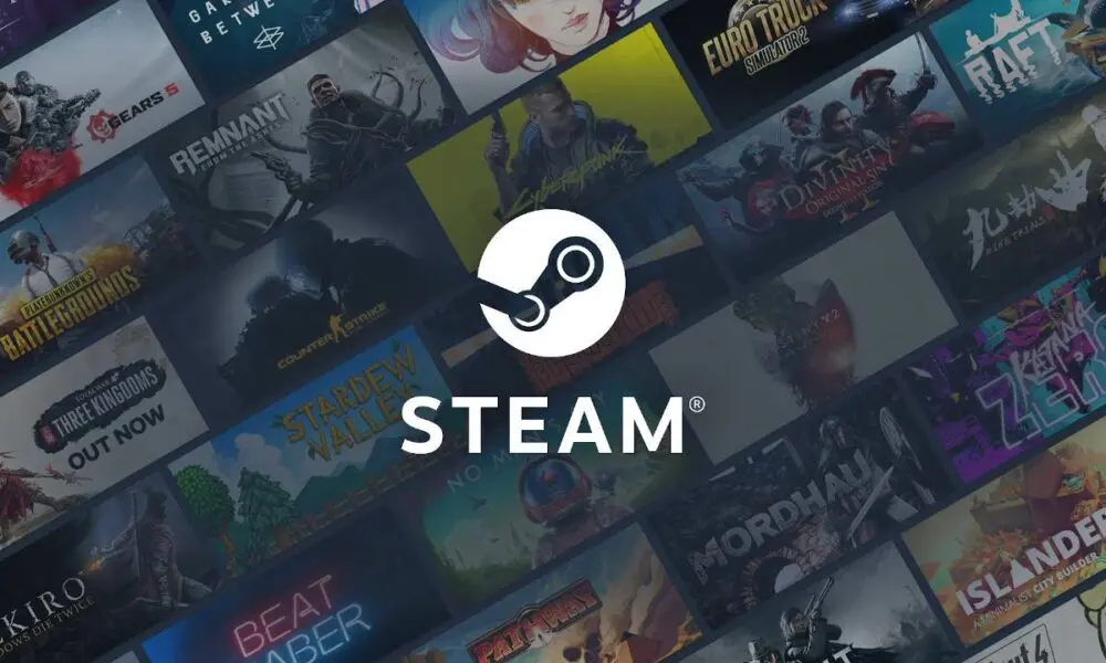 Logotipo de Valve relacionado con el crecimiento récord de Steam durante 2026.