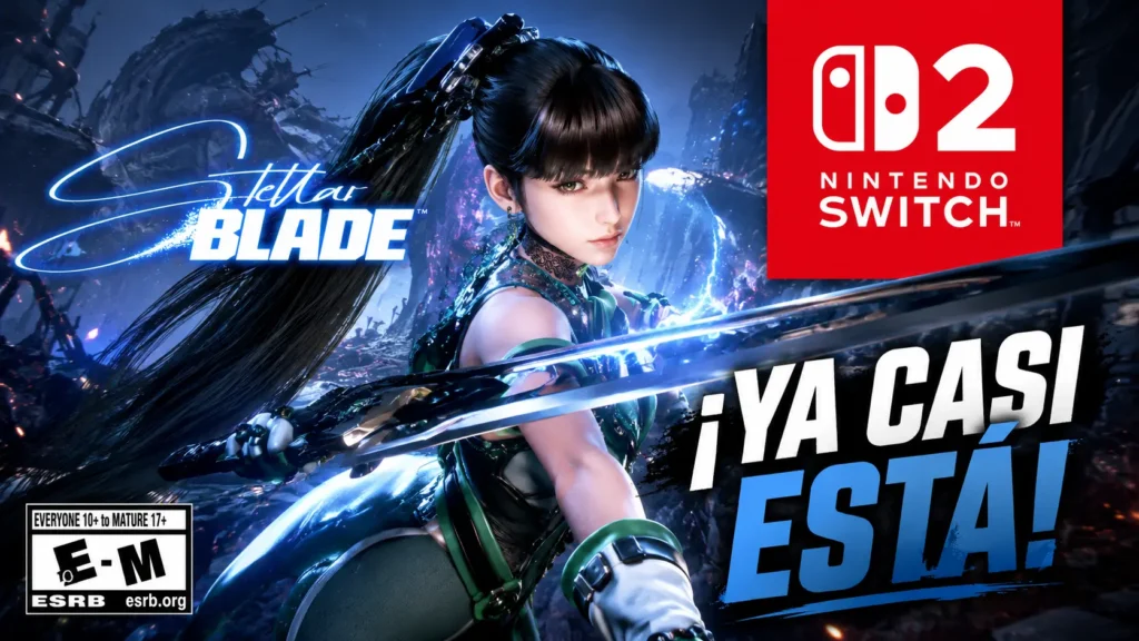 Stellar Blade recibe la clasificación ESRB para Nintendo Switch 2.