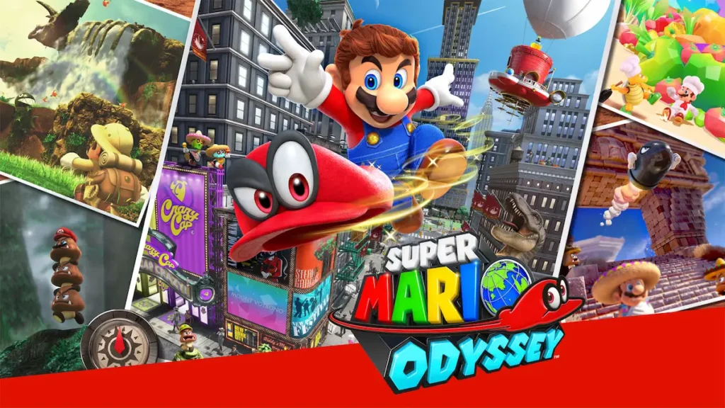 Super Mario Odyssey exploración en Nintendo Switch 2