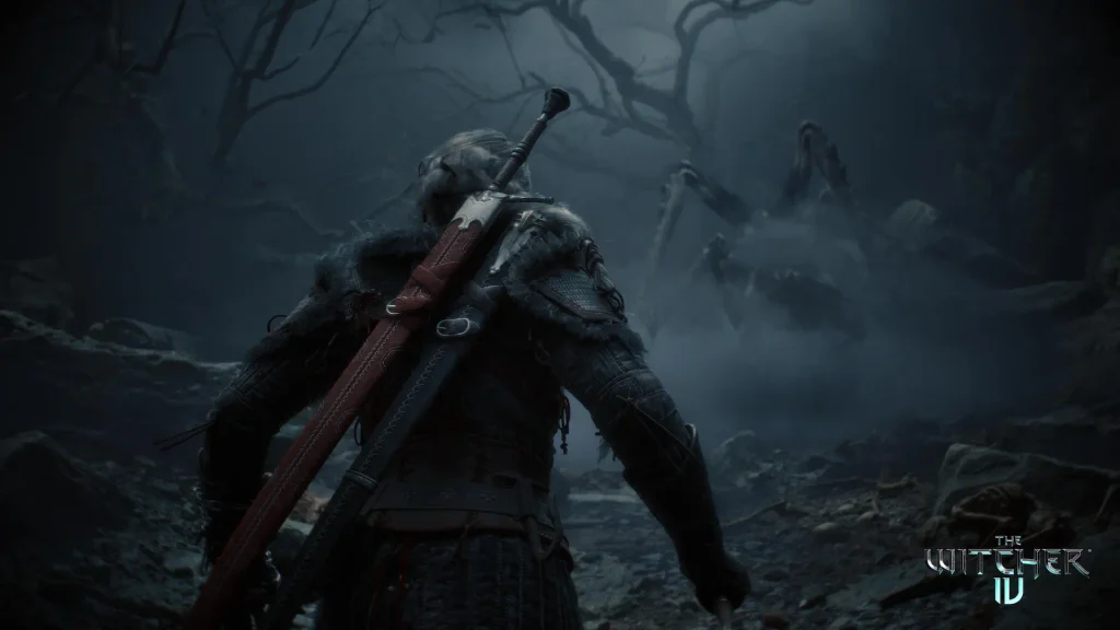 Material promocional oficial de The Witcher 4