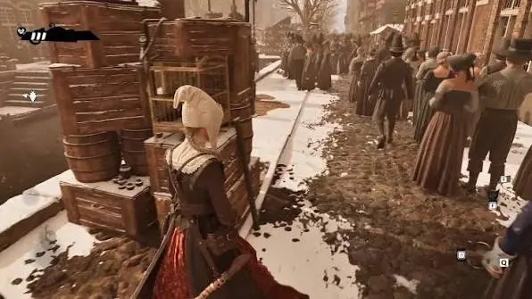 Escena de 1666: Amsterdam durante su acceso anticipado.