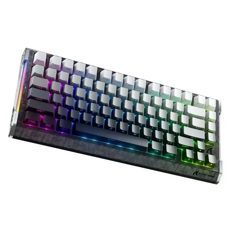ATTACK SHARK R86 HE, teclado gaming magnético con 8000 Hz