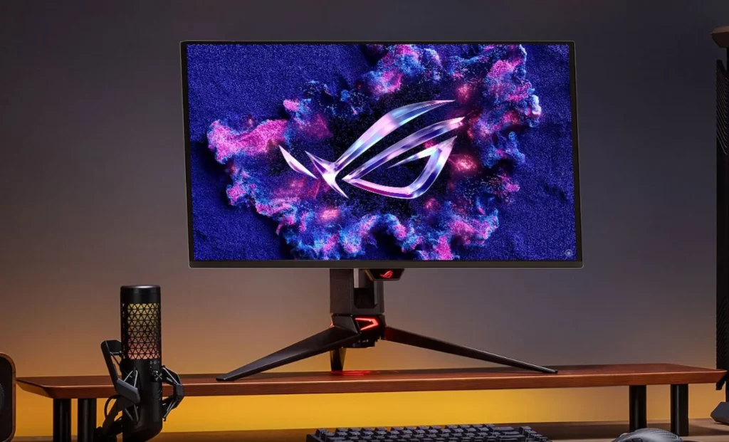 ASUS ROG Swift OLED PG27AQDPR con panel QD-OLED de 500 Hz