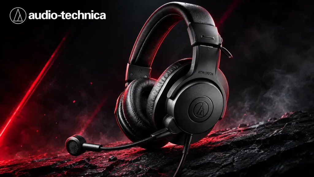 Audio-Technica ATH-M20xSTS StreamSet con micrófono de condensador