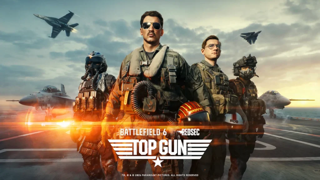 Battlefield 6 recibe el evento Top Gun con nuevos aviones