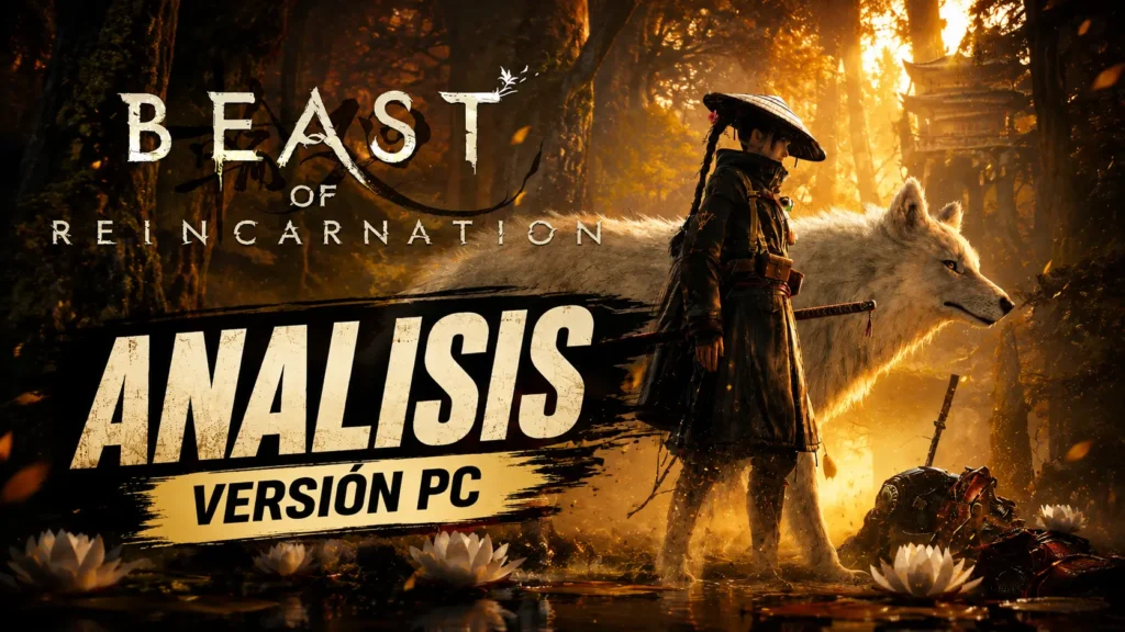 Exploración del mundo abierto en Beast of Reincarnation.