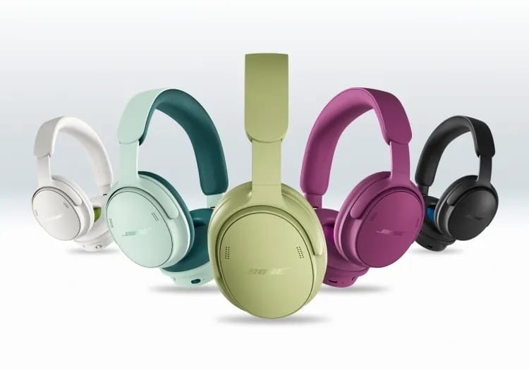 Bose mejora la cancelación de ruido y añade TrueSpatial a los QuietComfort de segunda generación