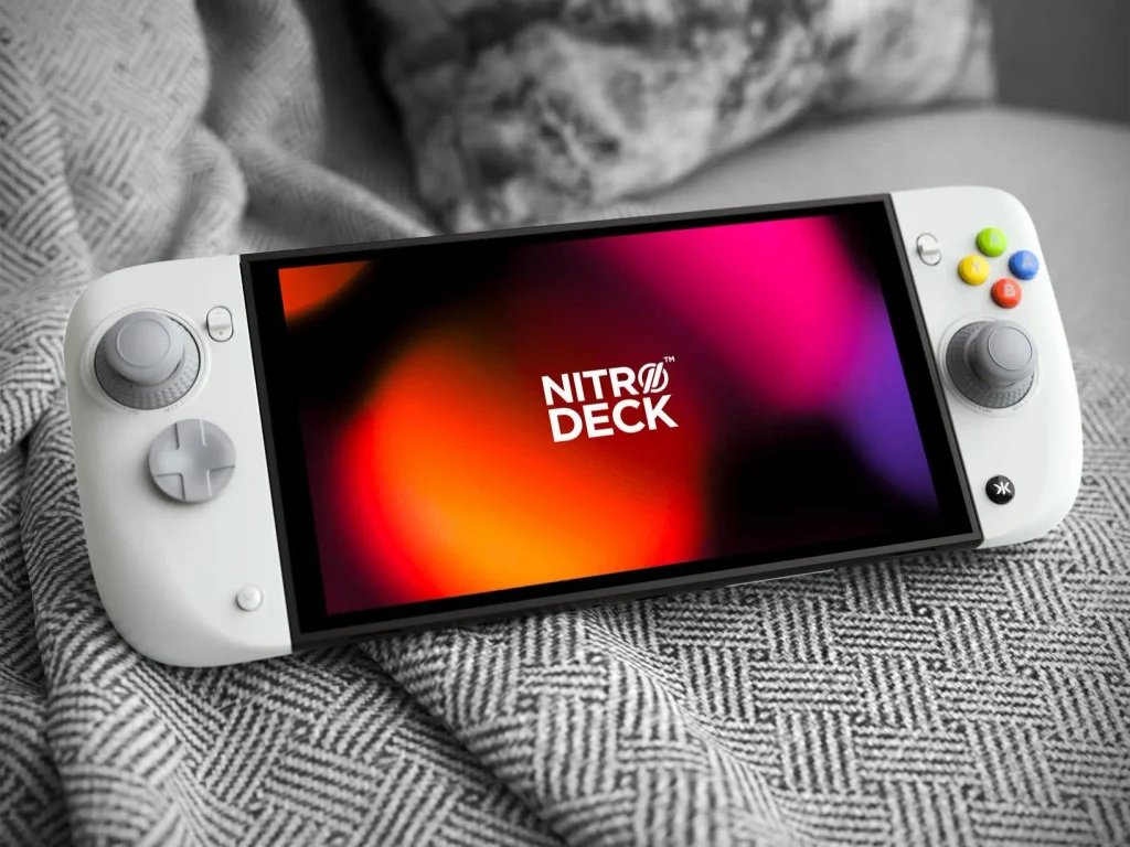 Nitro Deck 2 para Switch 2 con sticks CaptiStick