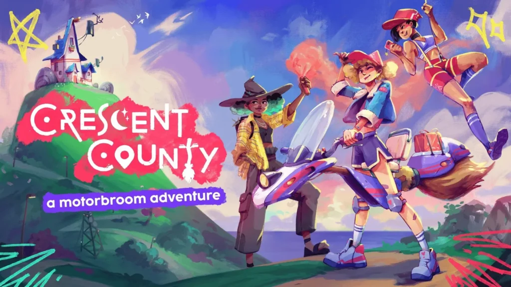 Crescent County permite explorar un mundo abierto con una escoba motorizada