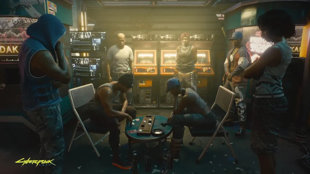 Varios jugadores recorren Night City simultáneamente con CyberMP
