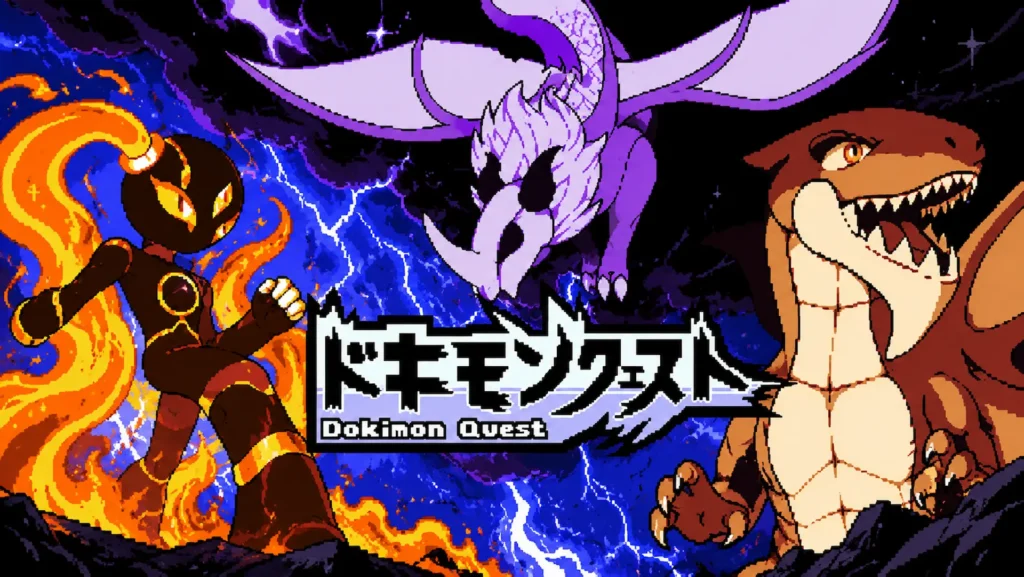 Dokimon Quest gratis en Steam con su estilo pixel art inspirado en Game Boy Color