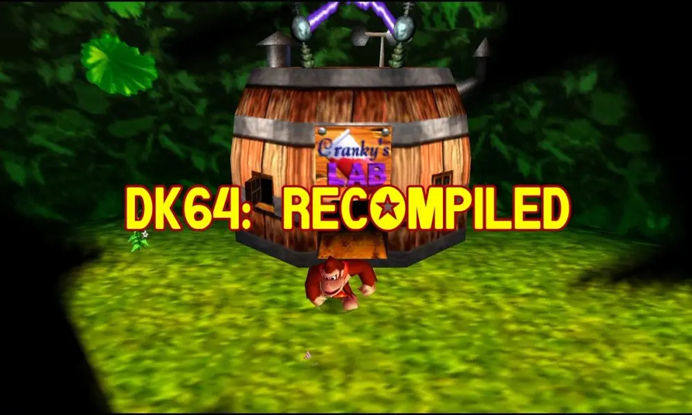 Donkey Kong 64 Recompiled funcionando en Steam Deck