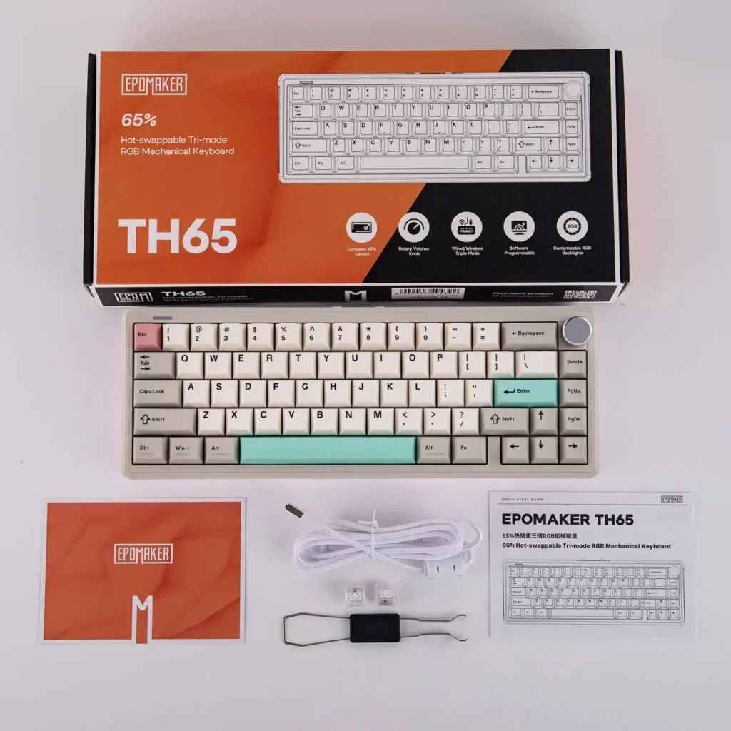 EPOMAKER presenta un teclado mecánico compacto con un precio de lanzamiento de 65 dólares.