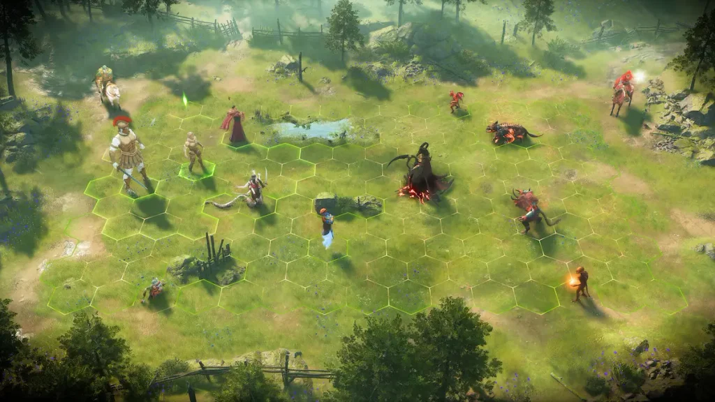 Combate por turnos de Heroes of Might and Magic III Remake