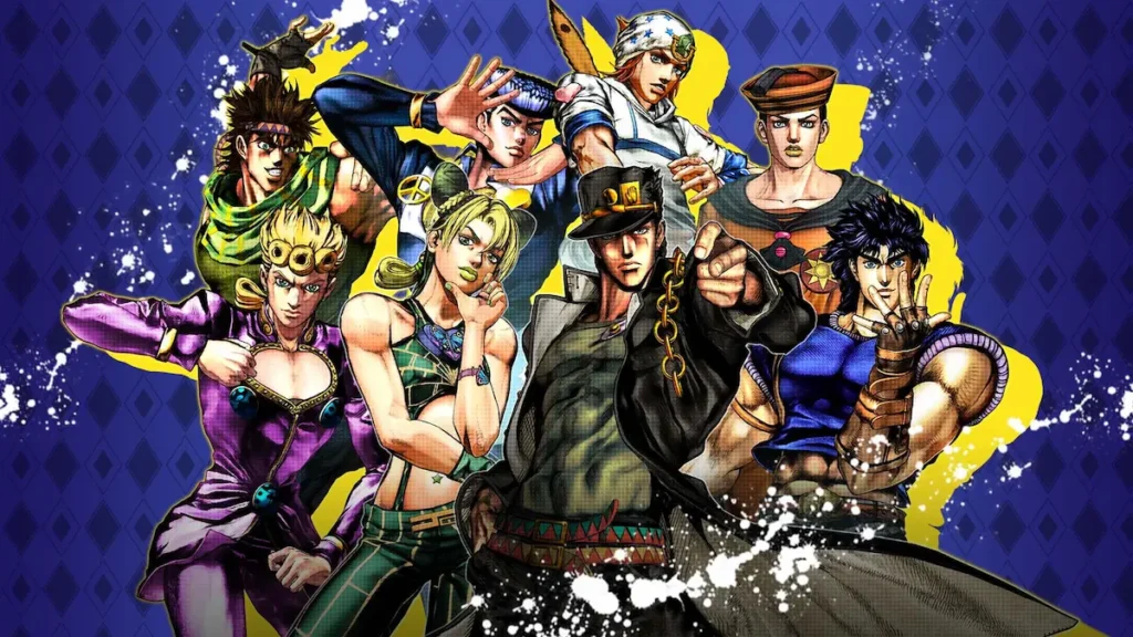 Golden Spirit reunirá a personajes de seis generaciones de JoJo en un RPG táctico