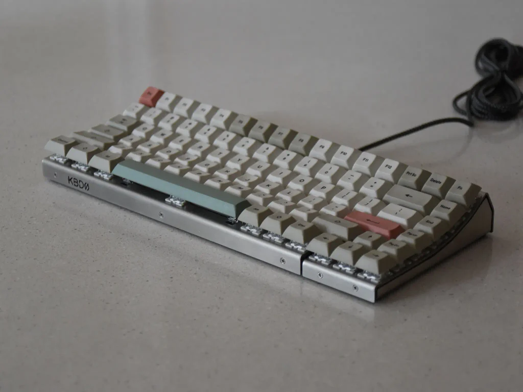KBD0 Curve0 v2 en formato 75 por ciento