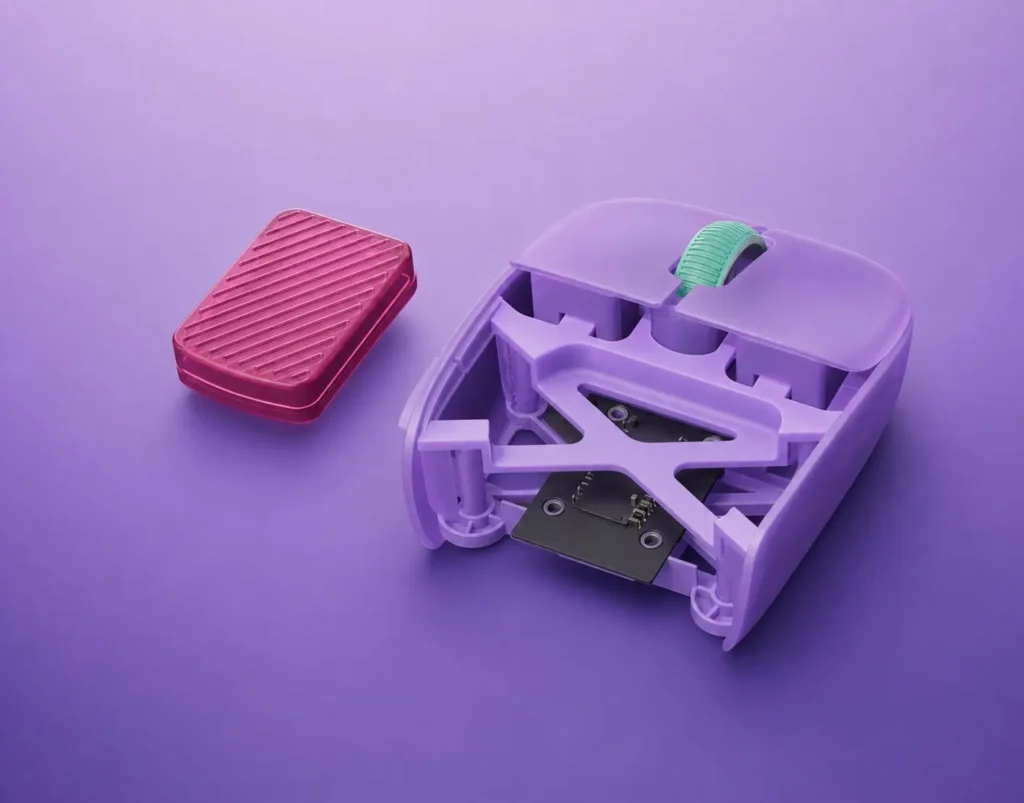 Keychron muestra un concepto de ratón gaming de 30 gramos basado en el G6 HE.