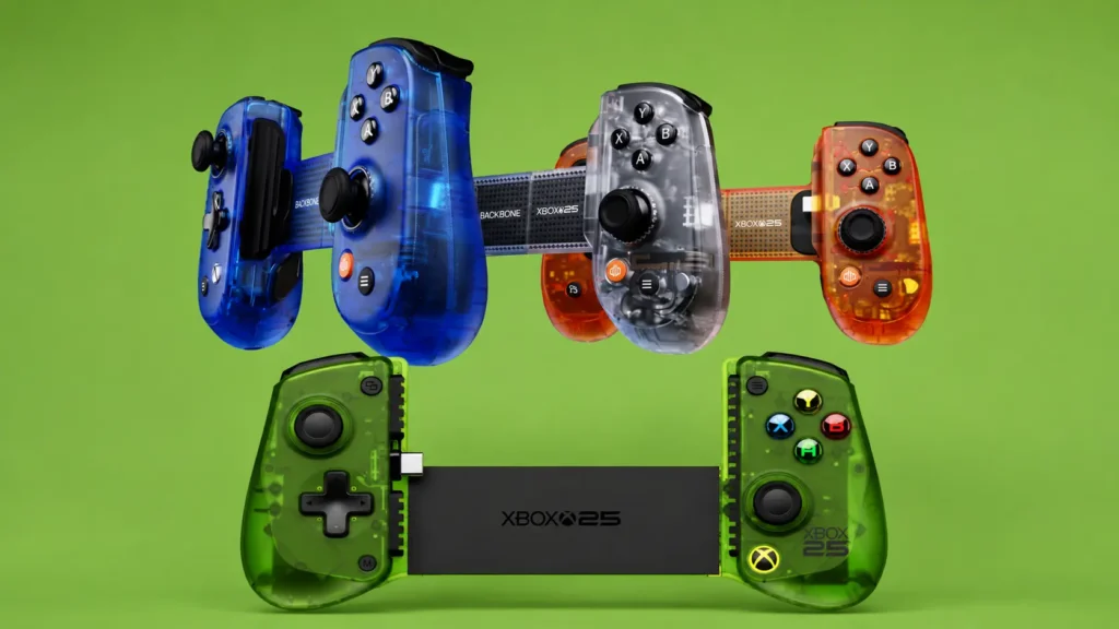 Nuevos mandos móviles de la colección Xbox 25 aniversario