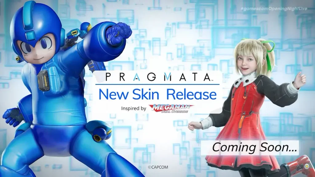 Mega Man Dual Override presenta su colaboración con Pragmata