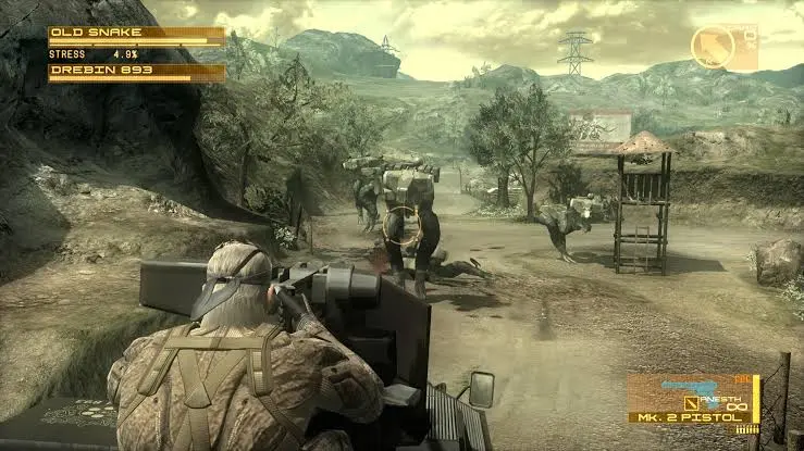 Solid Snake en Metal Gear Solid 4 Master Collection Vol. 2