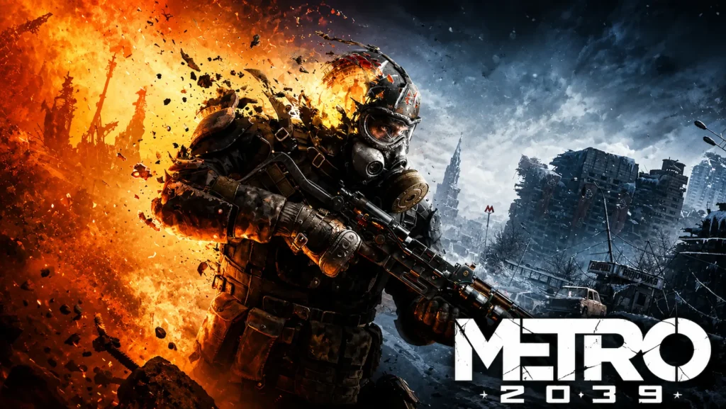 Metro 2039 muestra a The Stranger en los túneles de Moscú
