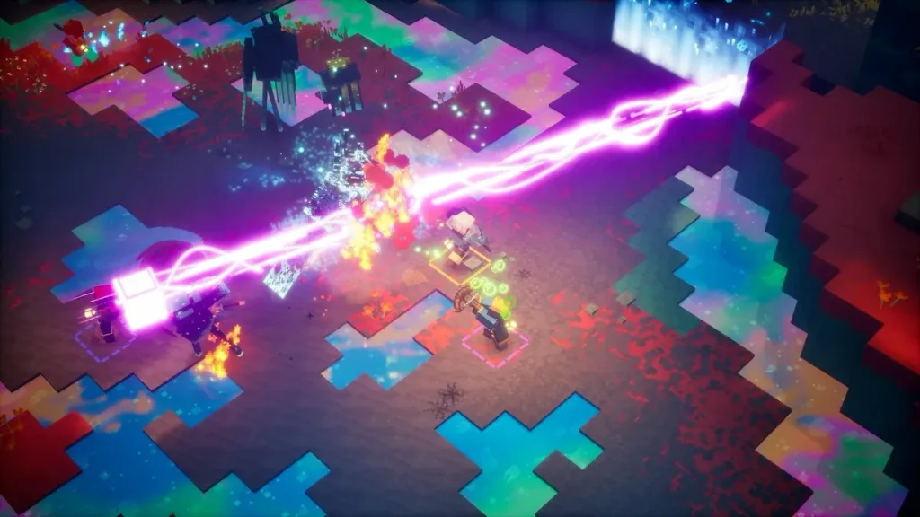 Gameplay de Minecraft Dungeons 2 con nuevos enemigos