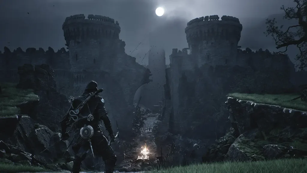 Escenario de fantasía oscura de Mortal Shell II.