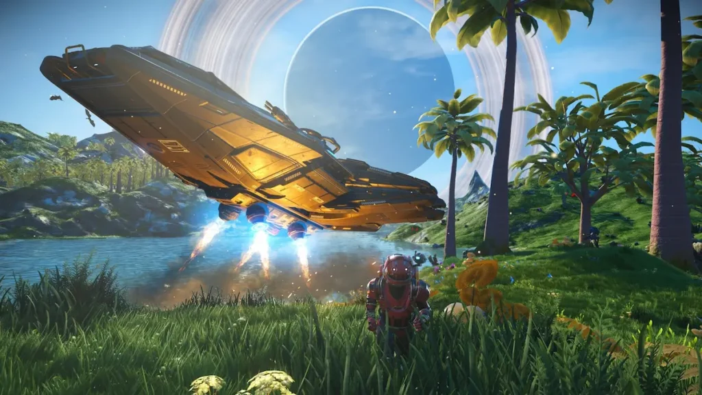 No Man's Sky diez años después de su lanzamiento original en 2016