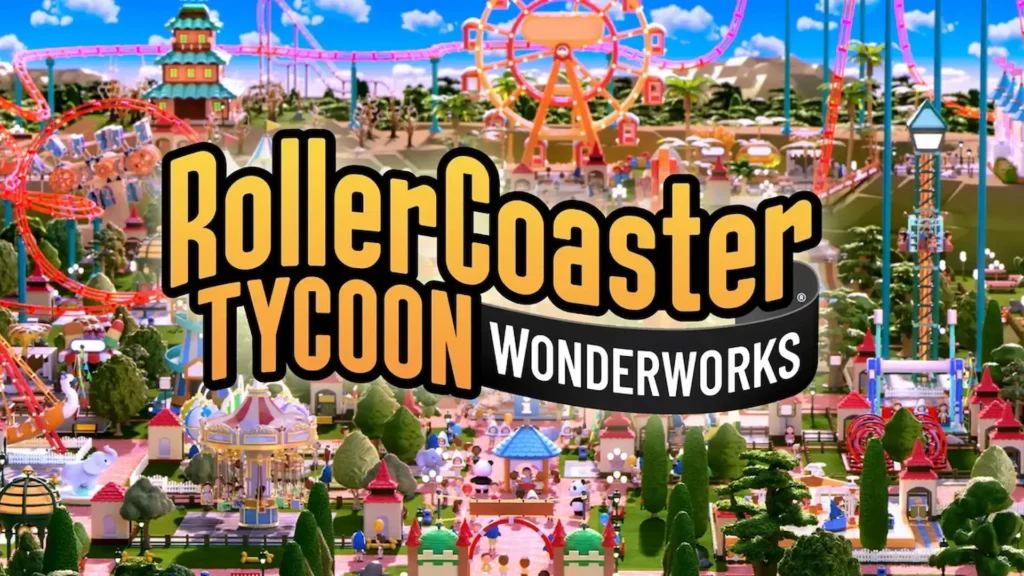 RollerCoaster Tycoon Wonderworks con su nuevo parque de atracciones