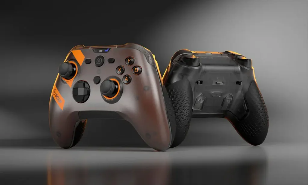 SCUF Nemesis Pro 8K con cuatro palancas traseras