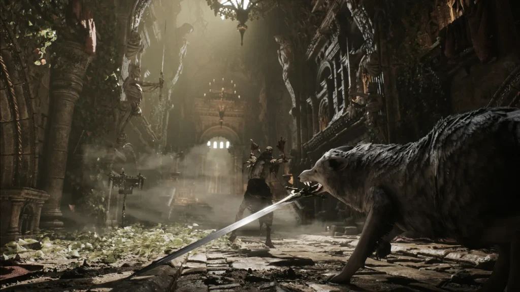 Stray Dog Nobody Cares protagonizado por un perro con espada