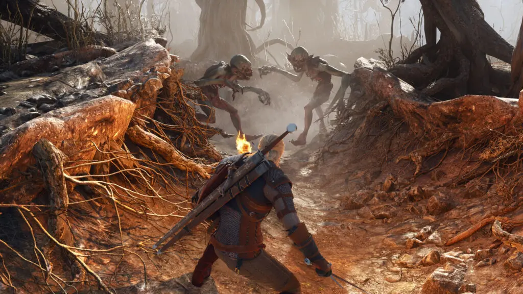 Geralt explora la nueva región de Letten en Songs of the Past