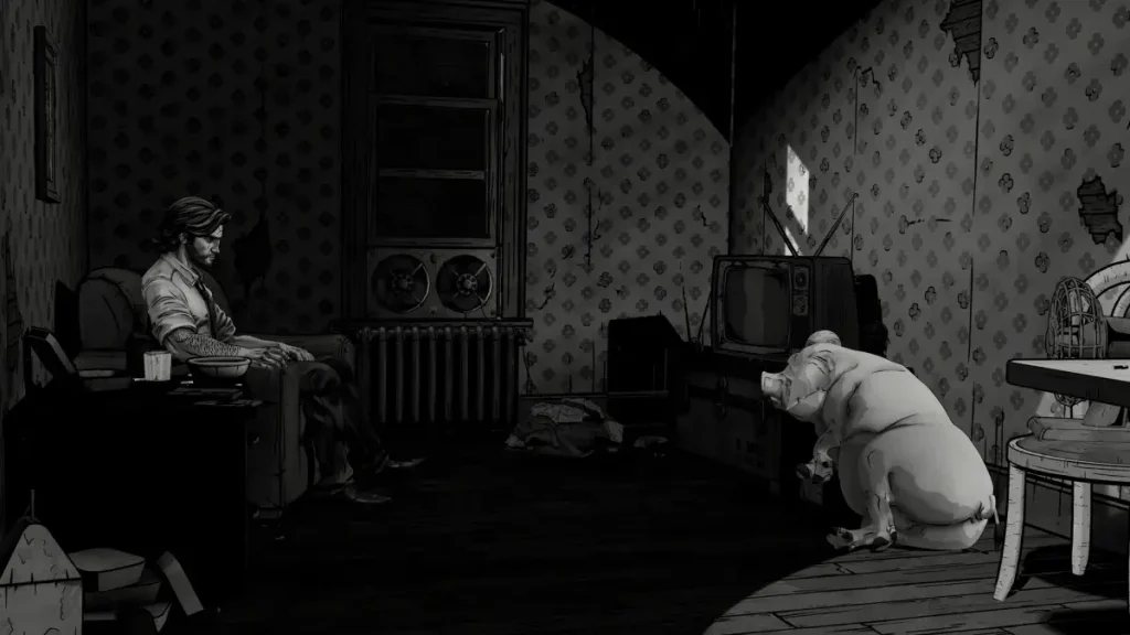 Fabletown luce una estética de cine negro en la remasterización