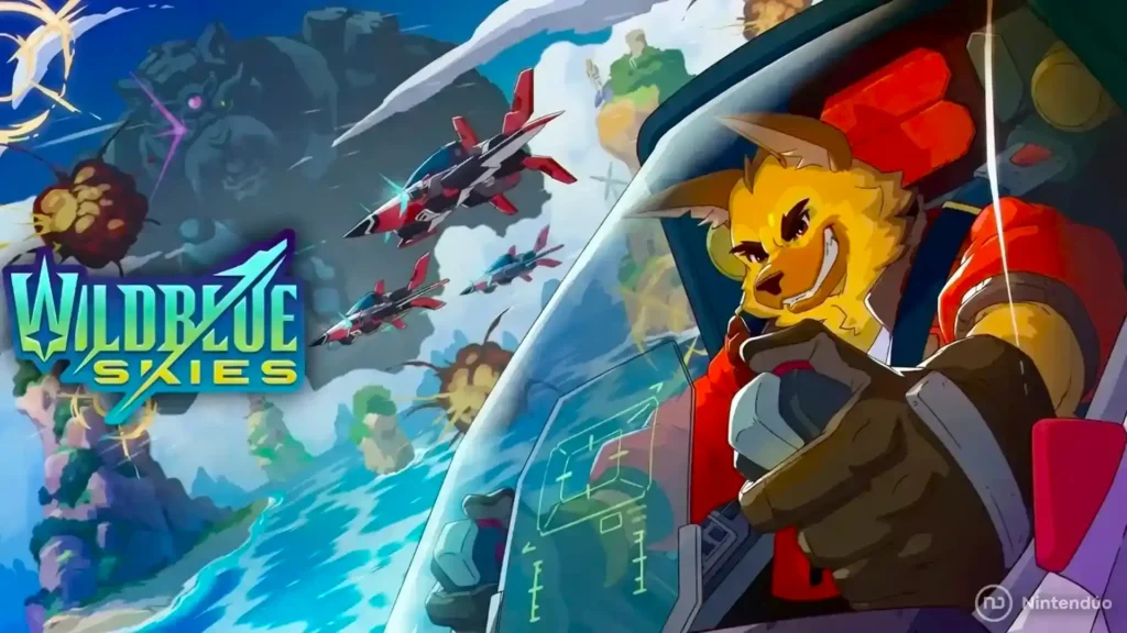 Wild Blue Skies llegará a Nintendo Switch con una propuesta inspirada en los shooters de Star Fox