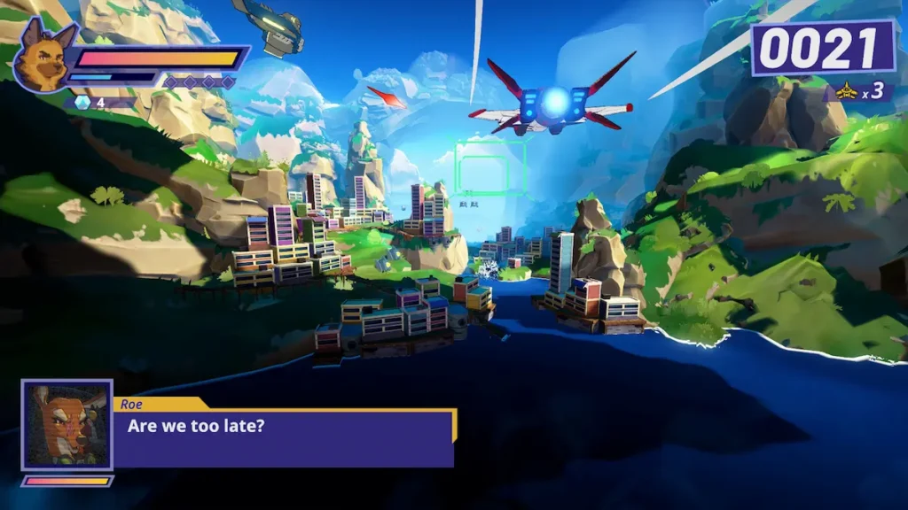 El juego de Chuhai Labs combina acción aérea arcade con estética de anime