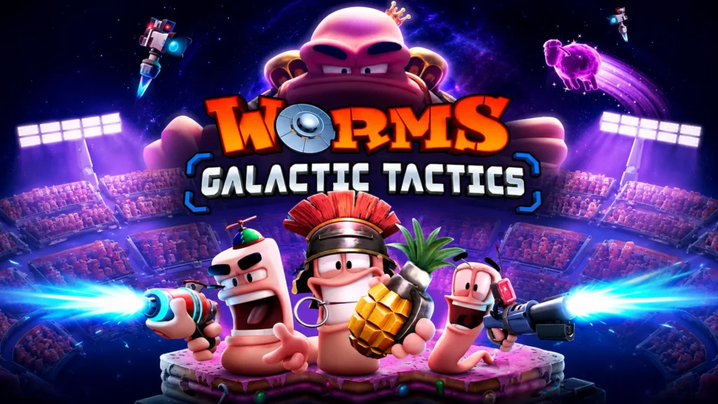 Worms Galactic Tactics presentado durante Gamescom 2026